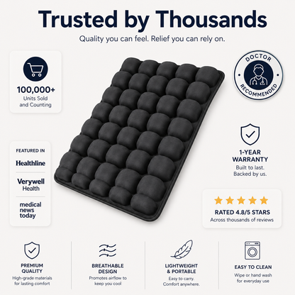 CloudSeat™ Inflatable Travel Cushion for Flights, Cars & Long Sitting
